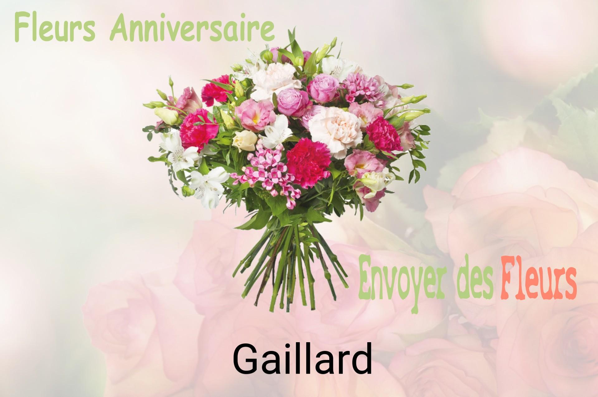 Bouquet de fleurs d’anniversaire livré à Gaillard