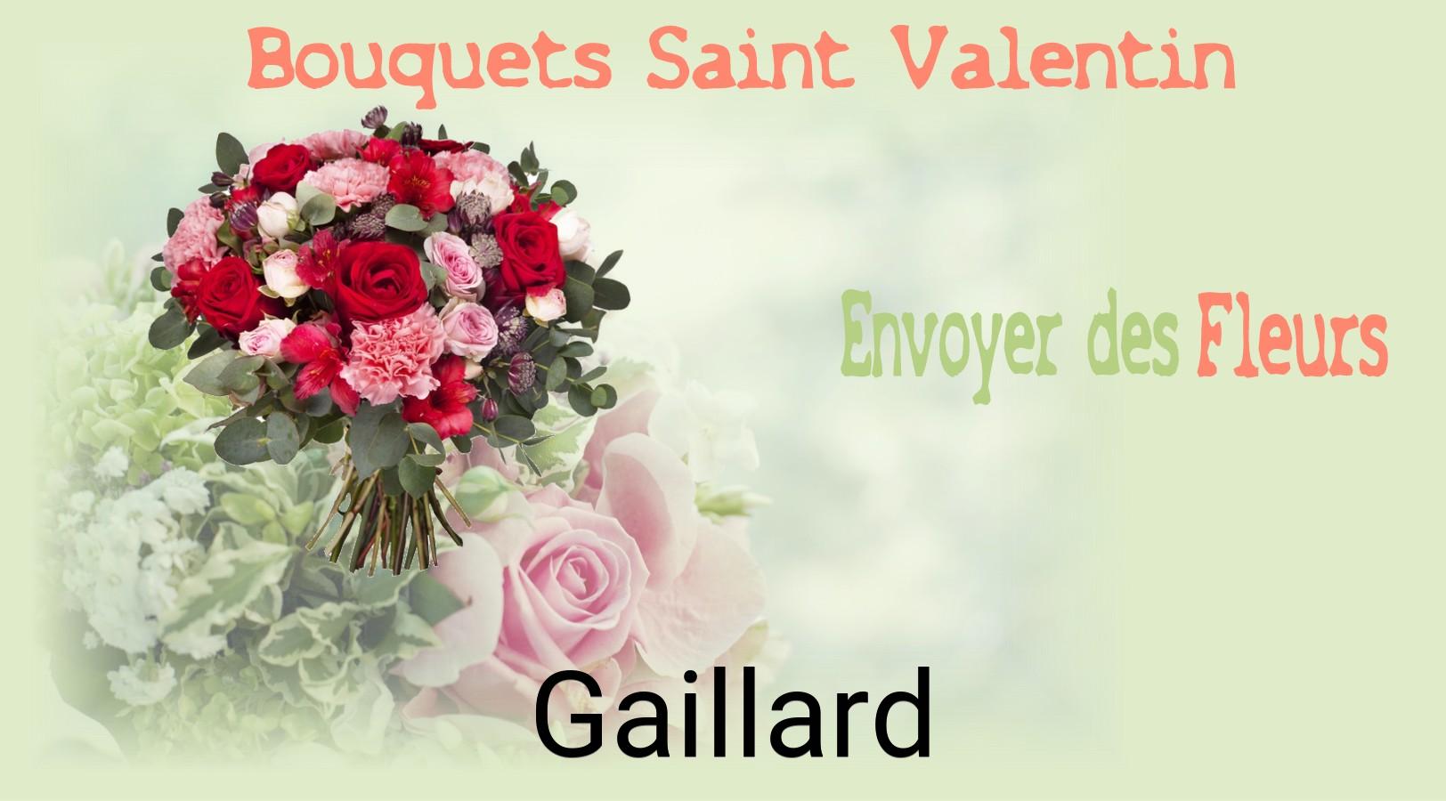 Roses de Saint-Valentin livrées à Gaillard